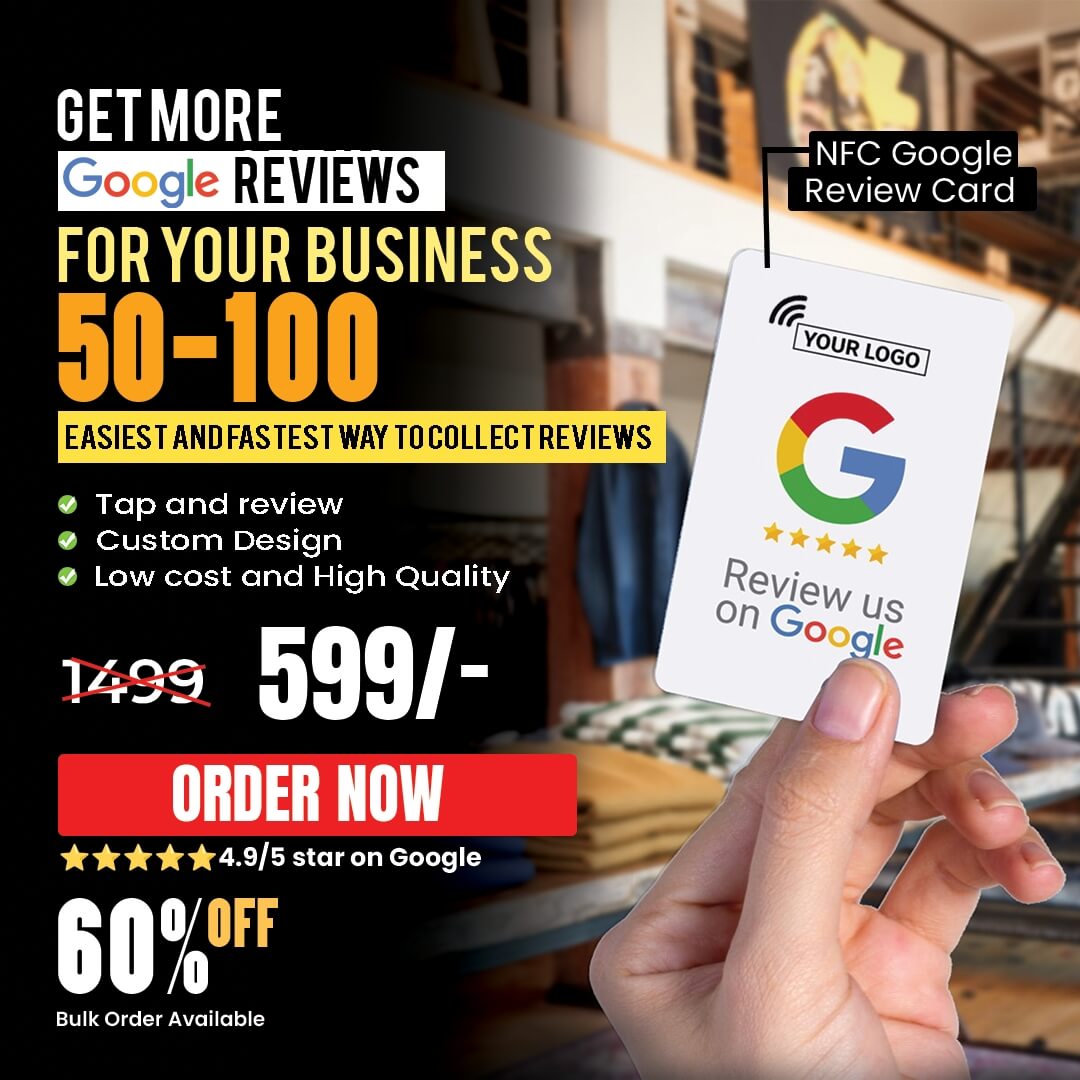 Easetap Google Review NFC Cards 1