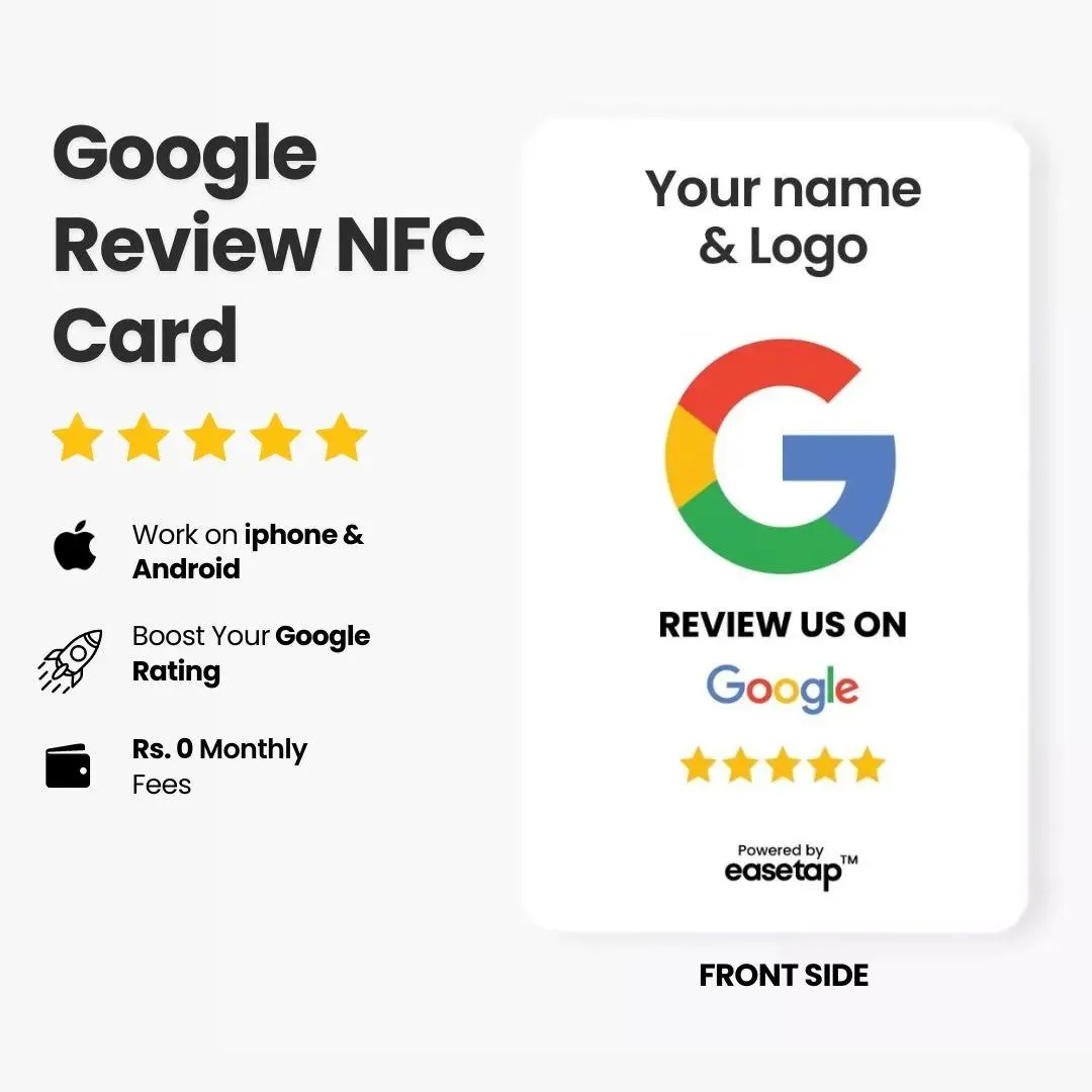 Easetap Google Google Review Cards 5