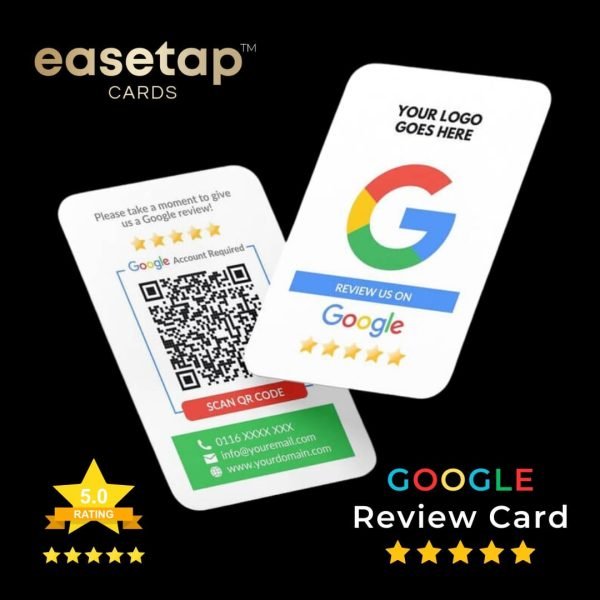 NFC GOOGLE REVIEW Cards | Digital REVIEW Cards | Smart REVIEW Solutions ...